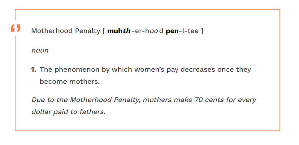 The Motherhood Penalty & Gender Pay Gap Explained